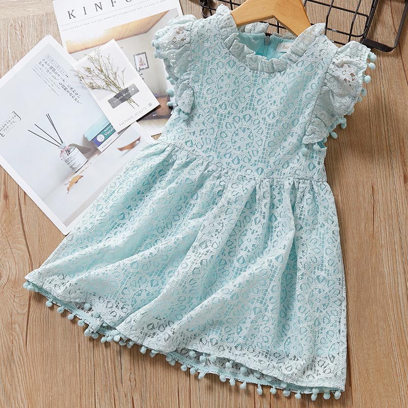 Girls Summer Floral Printed Dress