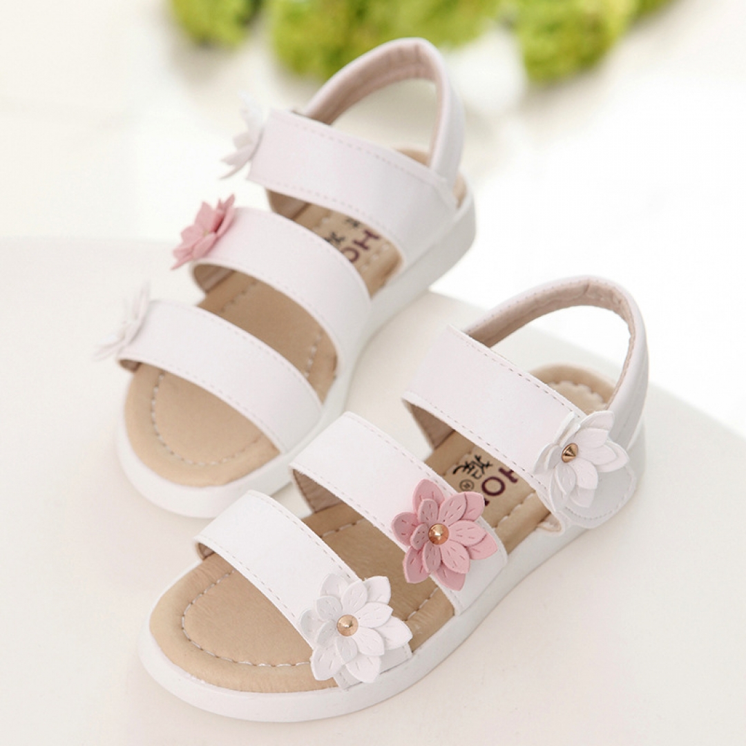 Fashion Light Summer Leather Girl's Sandals - Kid Pipe