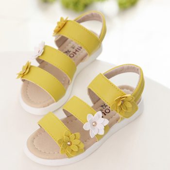 Fashion Light Summer Leather Girl's Sandals - Kid Pipe