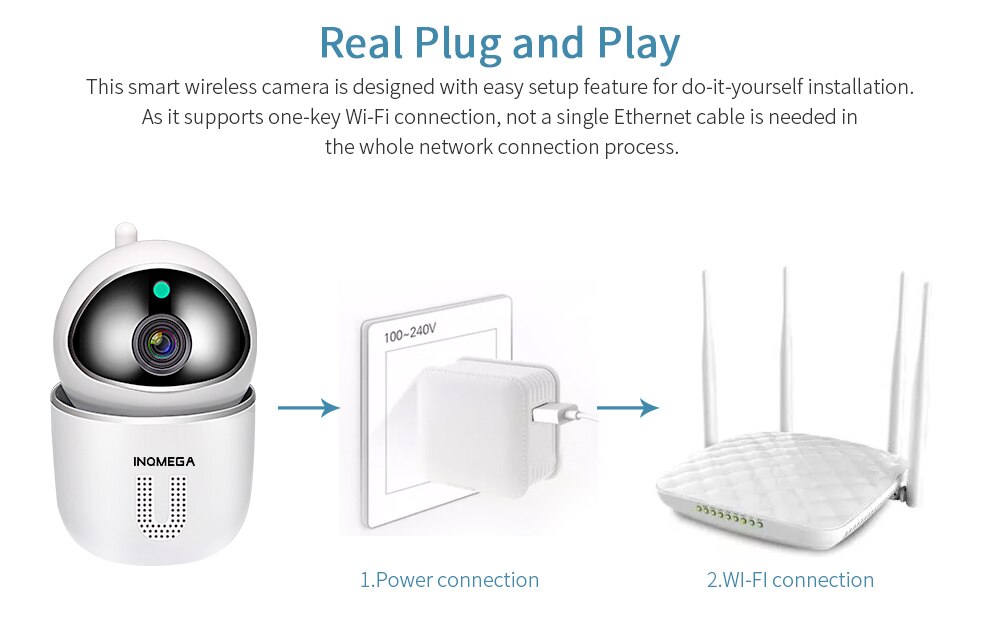 1080P Cloud Wireless Baby Monitor