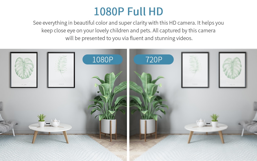 1080P Cloud Wireless Baby Monitor