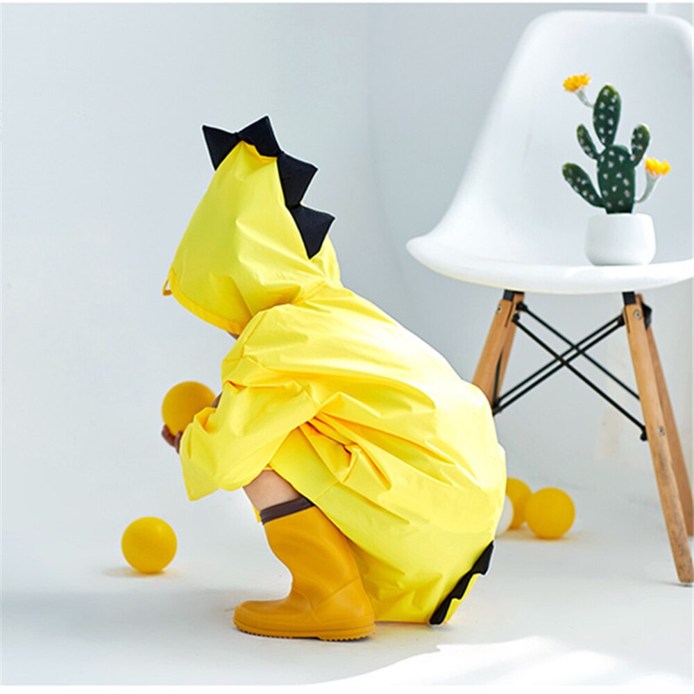 Cute Dinosaur Style Kid's Raincoats