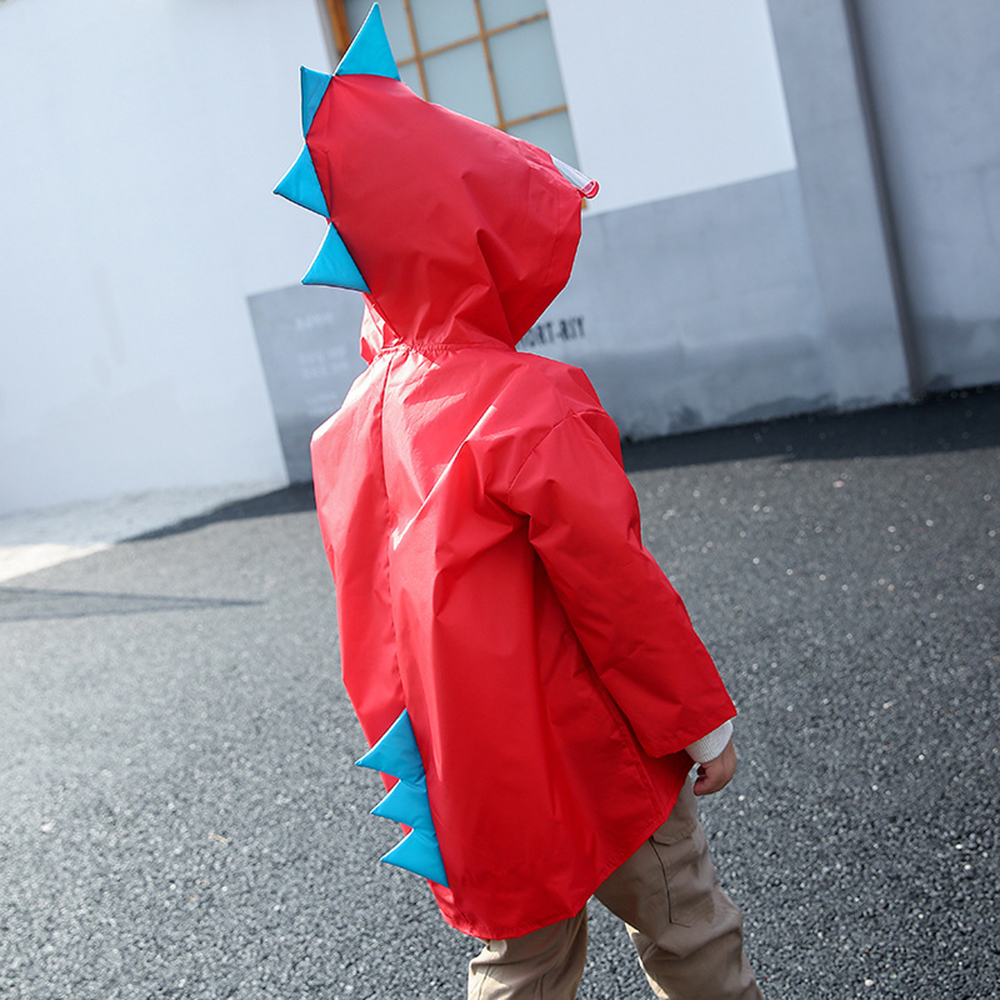 Cute Dinosaur Style Kid's Raincoats