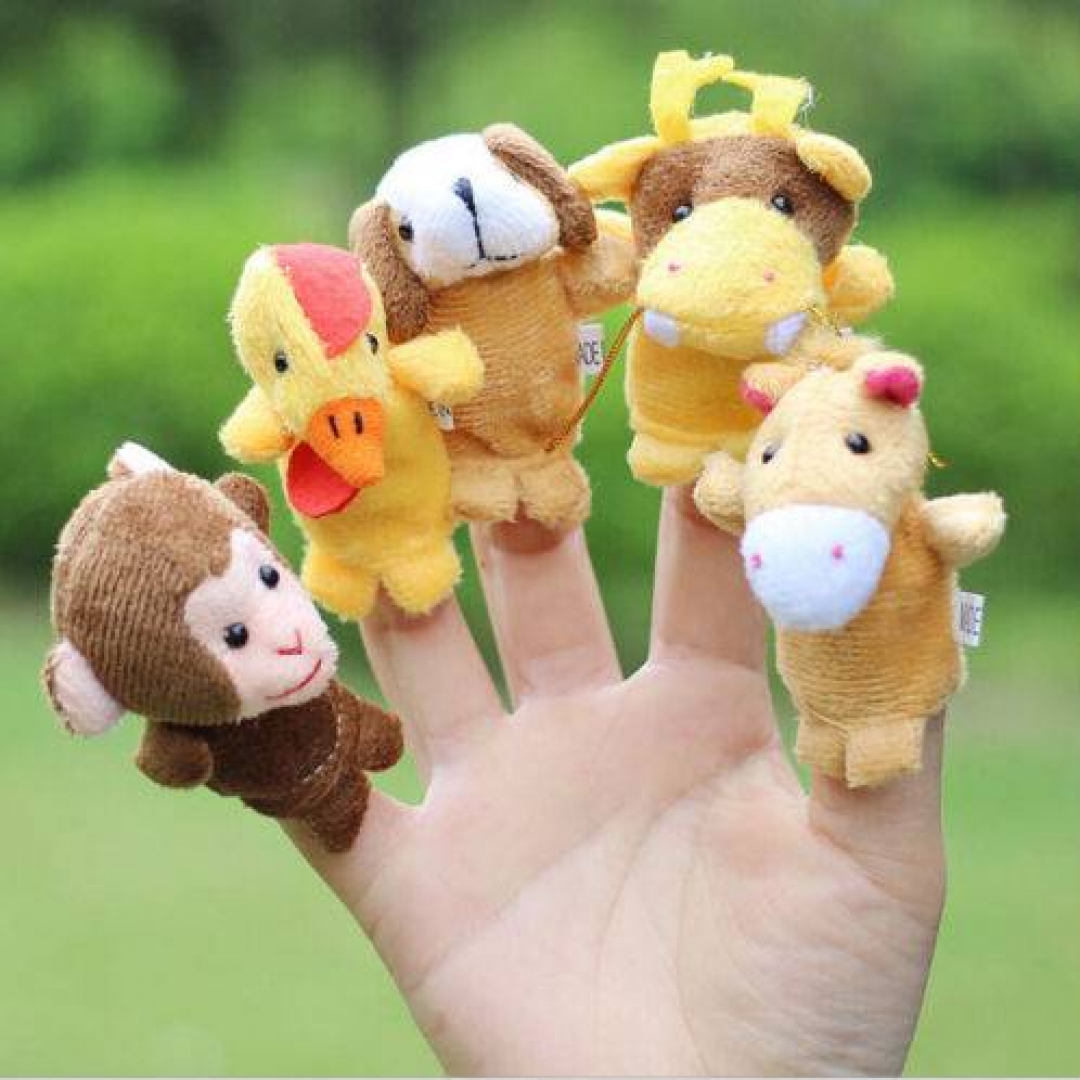 Kid's Finger Puppets Toys Set Kid Pipe